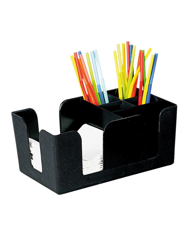 Caddie de bar - Plastique - Noir - Promoline