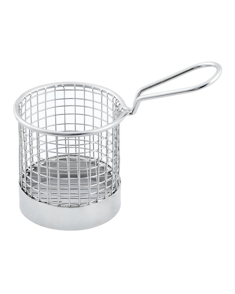 Panier à frites - Inox - 8 CM - Promoline