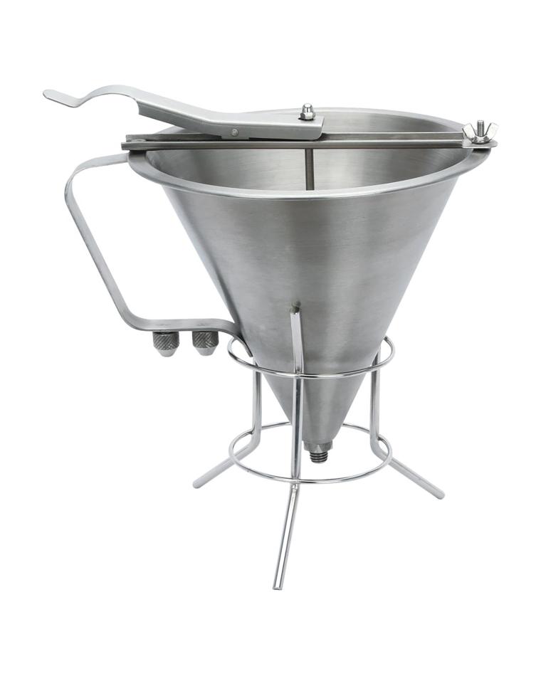 Entonnoir verseur à sucre - inox - 1,8 litre - Promoline