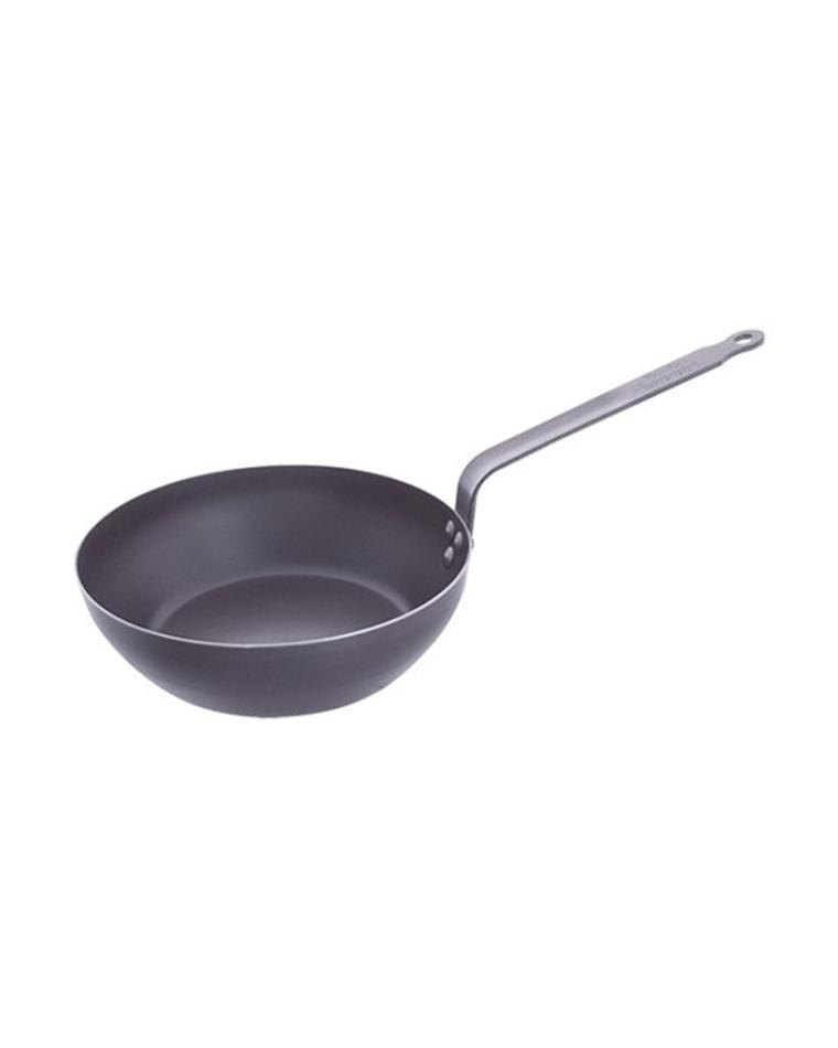 Sauteuse - H 6,8 CM - 1,58 KG - Ø23,9 CM - Tôle - De Buyer - 001082