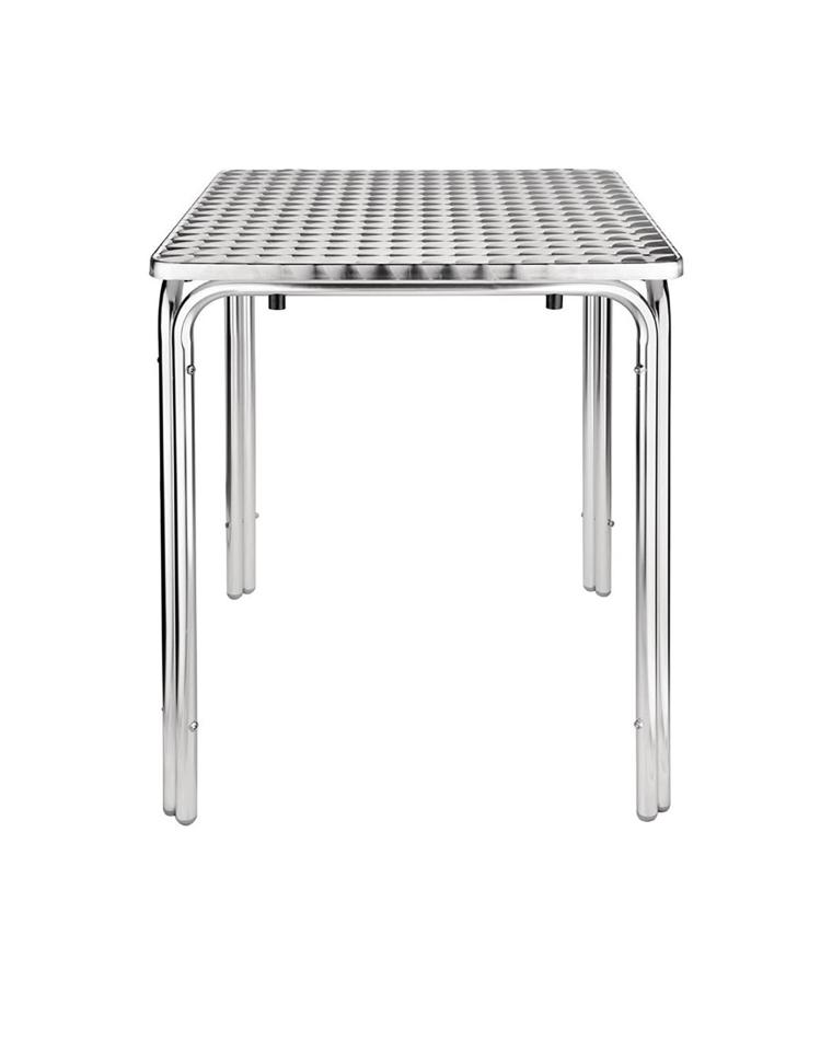 Table - H 72 x 60 x 60 CM - Inox/Aluminium - Bolero - CG837