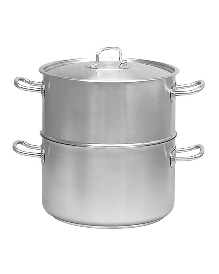 Casserole-Vapeur - H 19 CM - 6.95 KG - Ø32 CM - Inox 18/10 - 15 Litre - Standard - Pujadas - 720221