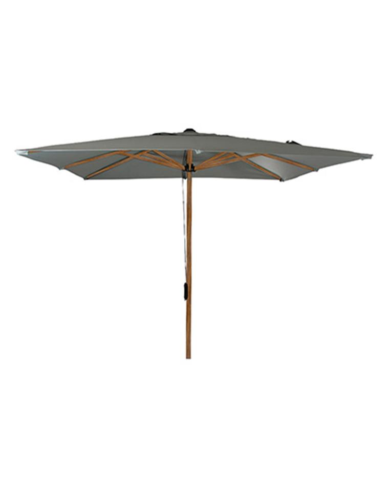 Parasol traiteur - Luna carré - 300 x 300 CM - Anthracite - Promoline