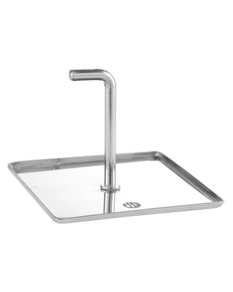 Poussoir sans anneau alimentaire - Inox 180 - H 5.5 X 8 X 8 CM - Hendi - 512234