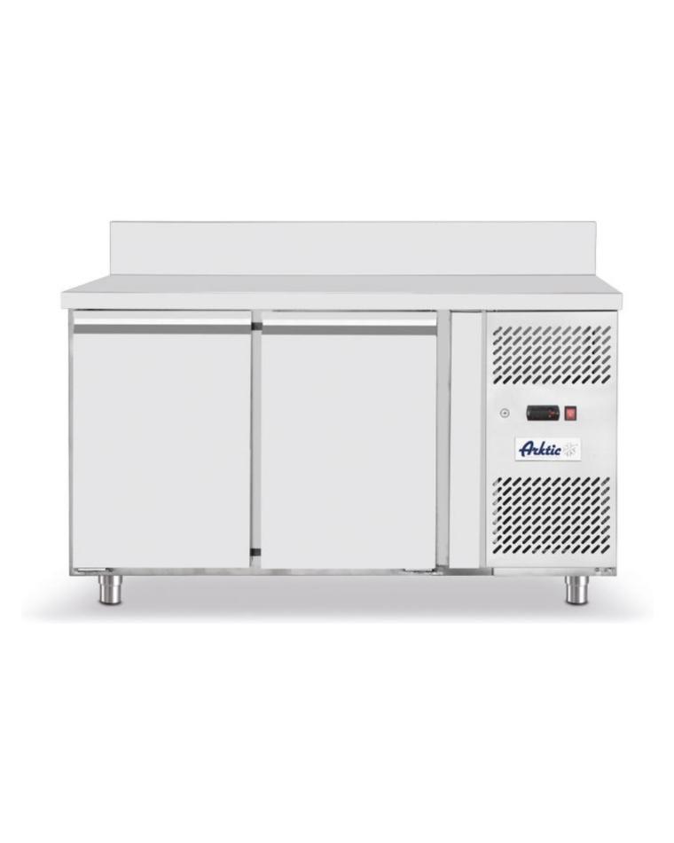 Etabli congélateur 2 portes Profi Line 280L - Inox - H 85 X 70 X 136 CM - Hendi - 232064