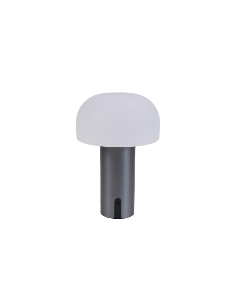 Lampe de Table Terrasse - Seta - LED - Gris - Promoline