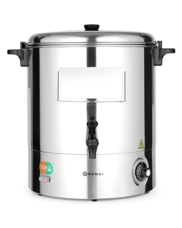 Bouilloire Boisson Chaude - 30 L - Inox - Hendi - 209905