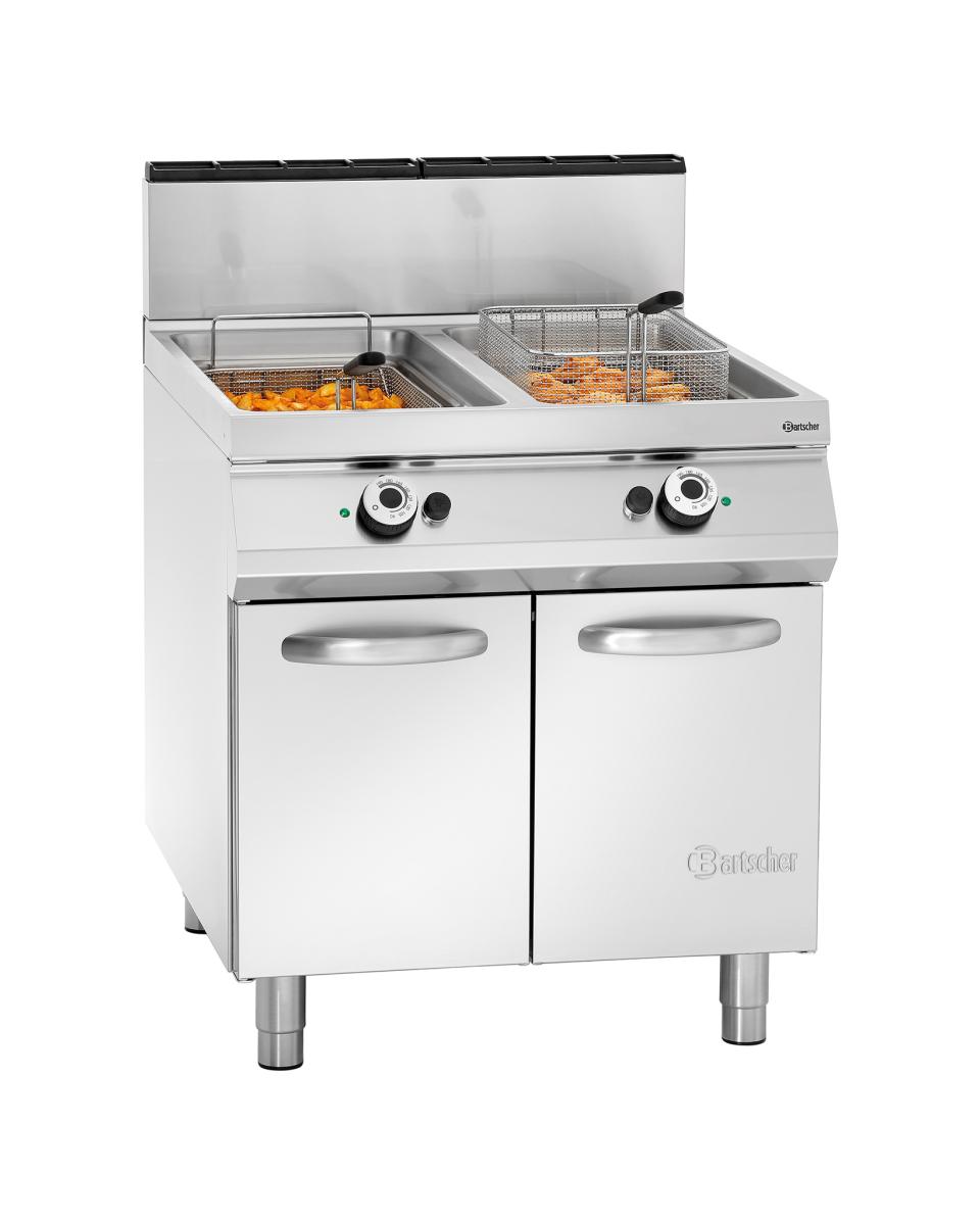 Friteuse à gaz - 2 x 20 litres - Bartscher - 2959521