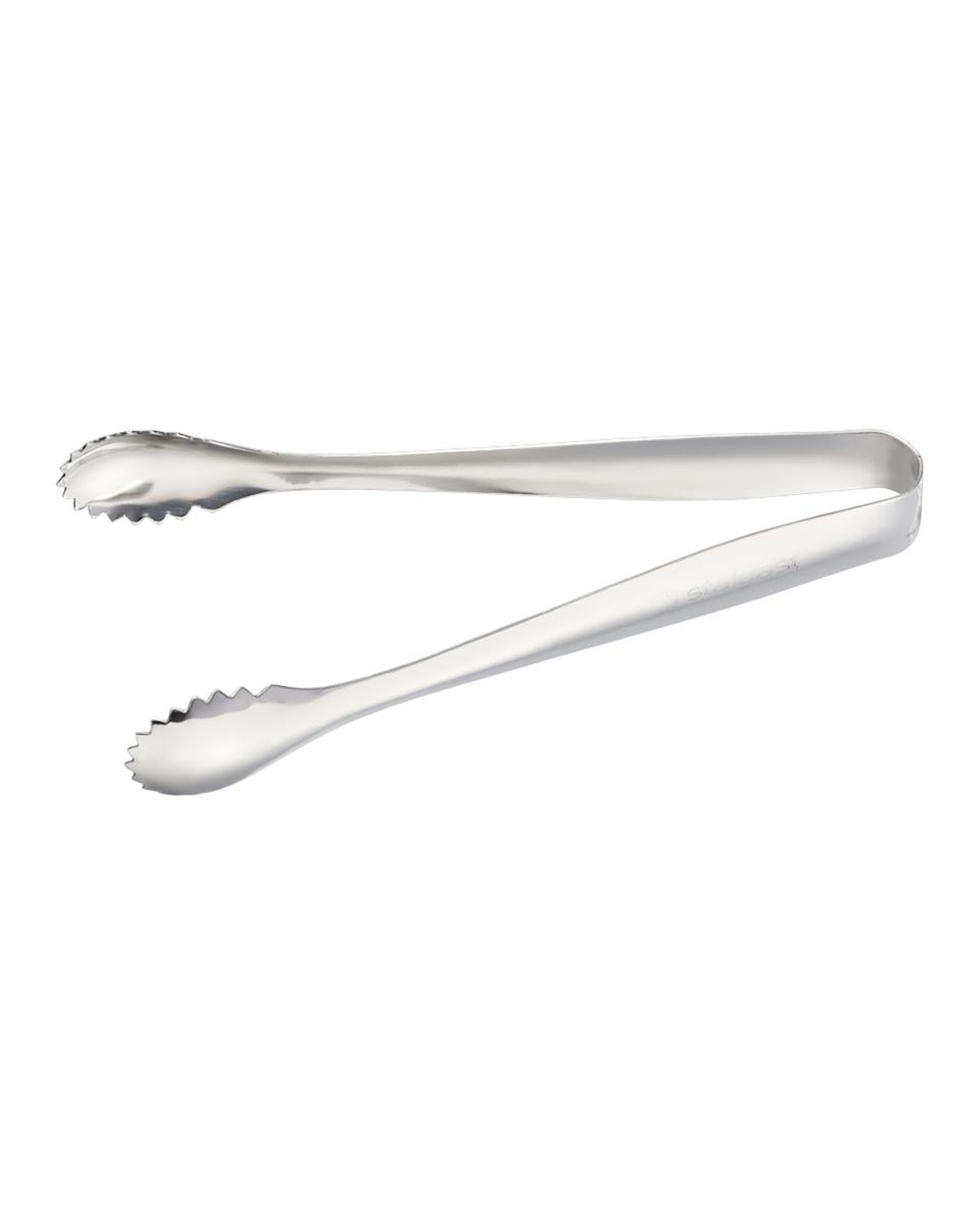 Pince à sucre/glaçon - inox - 19 CM - Promoline