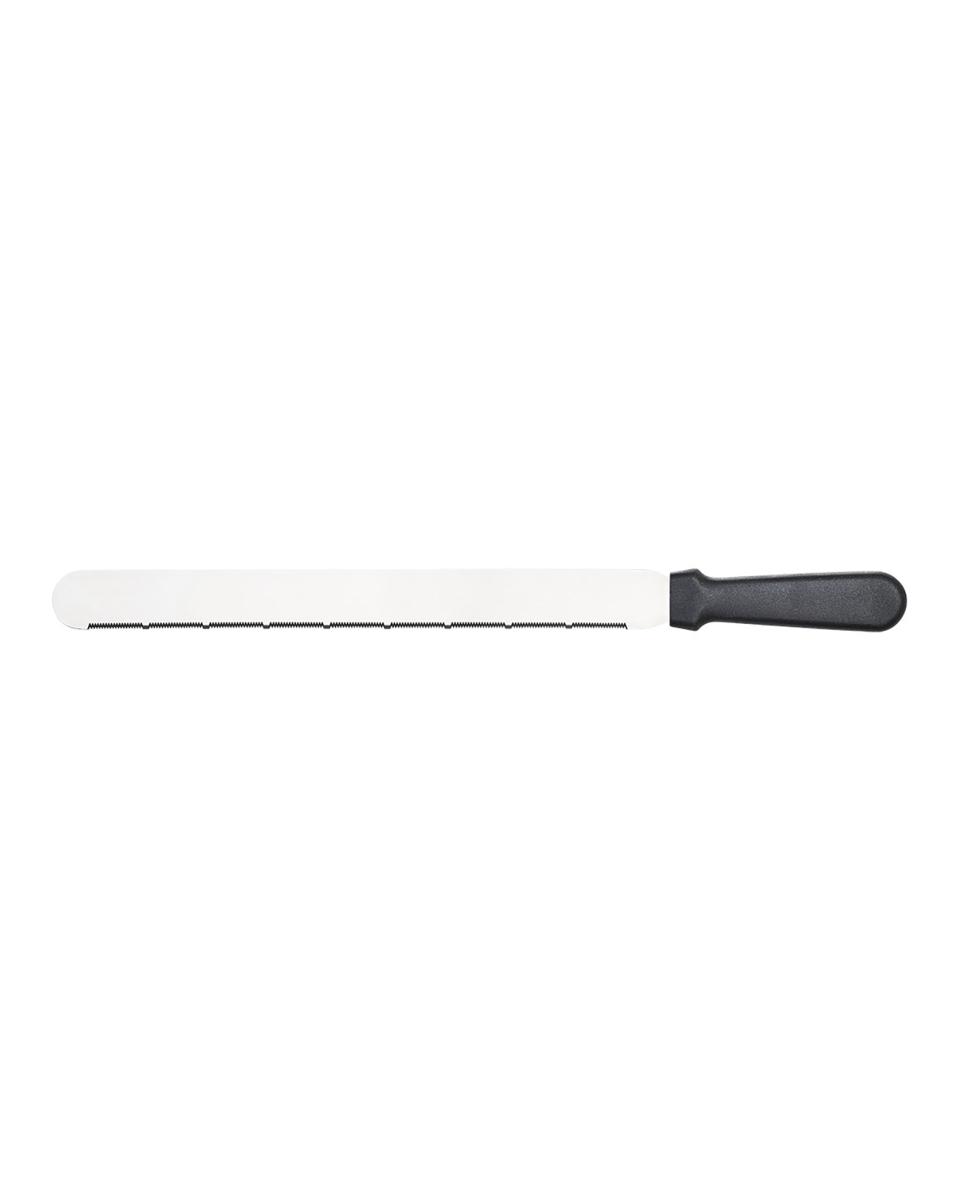 Couteau à Gâteau - 35 CM - Dentelé - Manche Ergonomique - Promoline