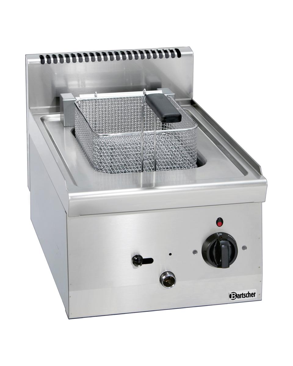 Friteuse - 8 Litres - Robinet de vidange - 400V - Bartscher - 131415