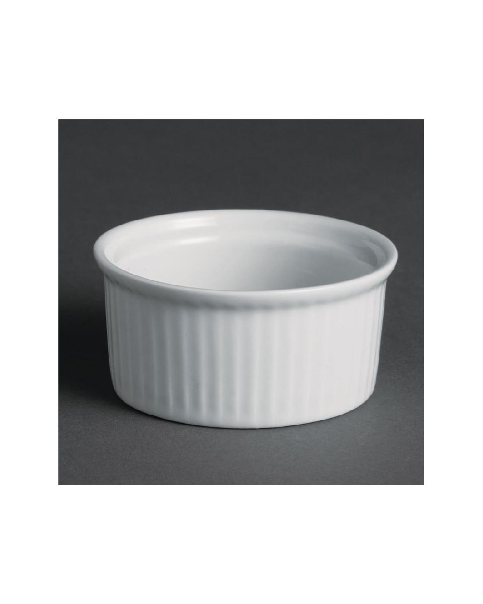 Ramequin - 6 CL - 12 pièces - Ø 7 x H 3,3 CM - Porcelaine - Olympia - W435