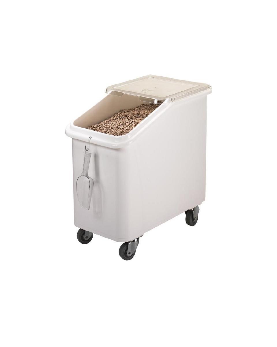 Bac à ingrédients - 102 Litre - Blanc - H 71 x 42 x 75 CM - Polyéthylène - Cambro - DB126