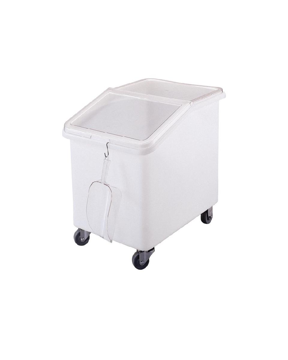 Bac à ingrédients - 140 Litres - Blanc - H 71 x 55 x 75 CM - Polyéthylène - Cambro - DB127