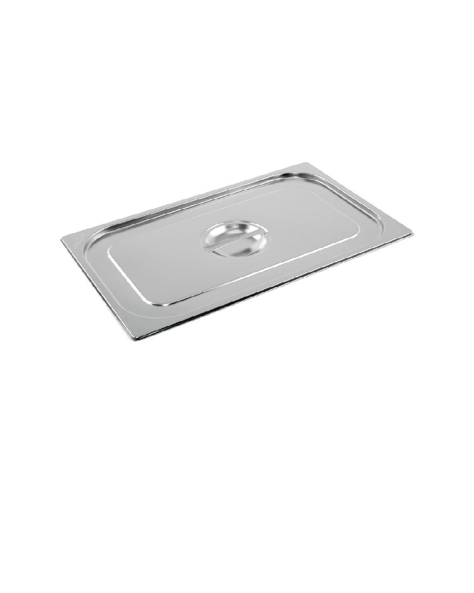 Couvercle bac gastronorme - 1/1 GN - H 3 x 53 x 32,5 CM - inox - Vogue - K926