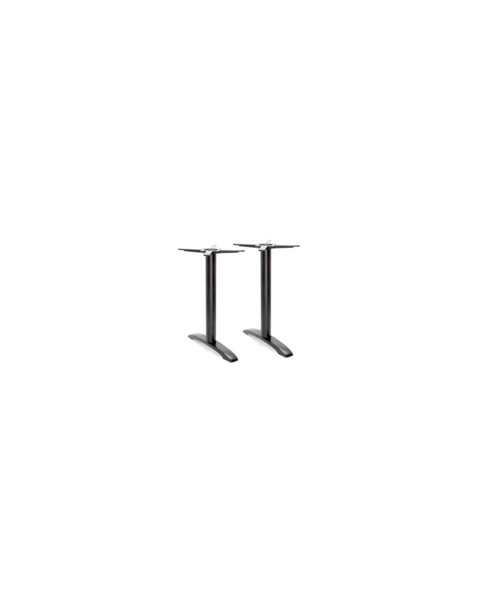 Base de Table Horeca - Fonte - Ensemble Deux Pieds - Noir - Provolone