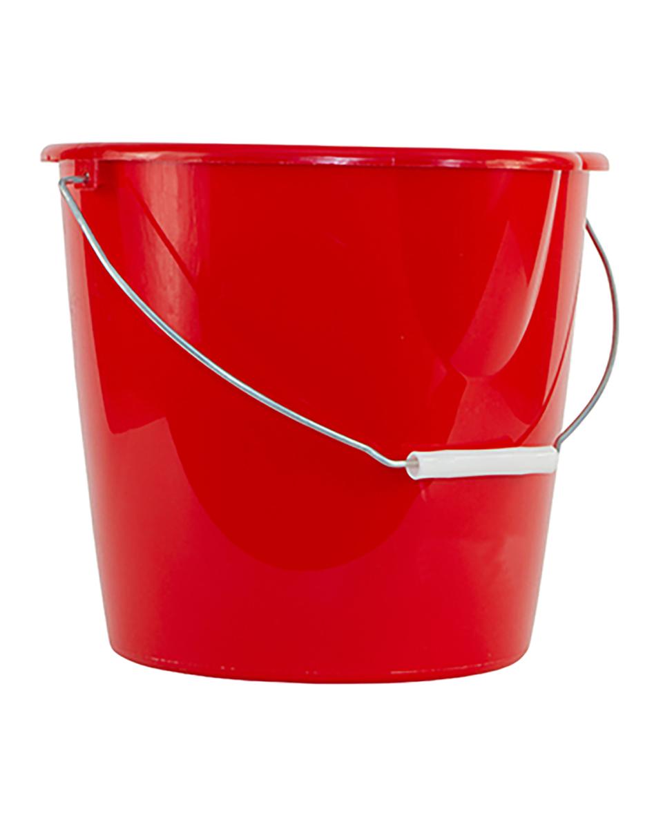 Seau à vadrouille - 12 litres - Rouge - Betra - 528518