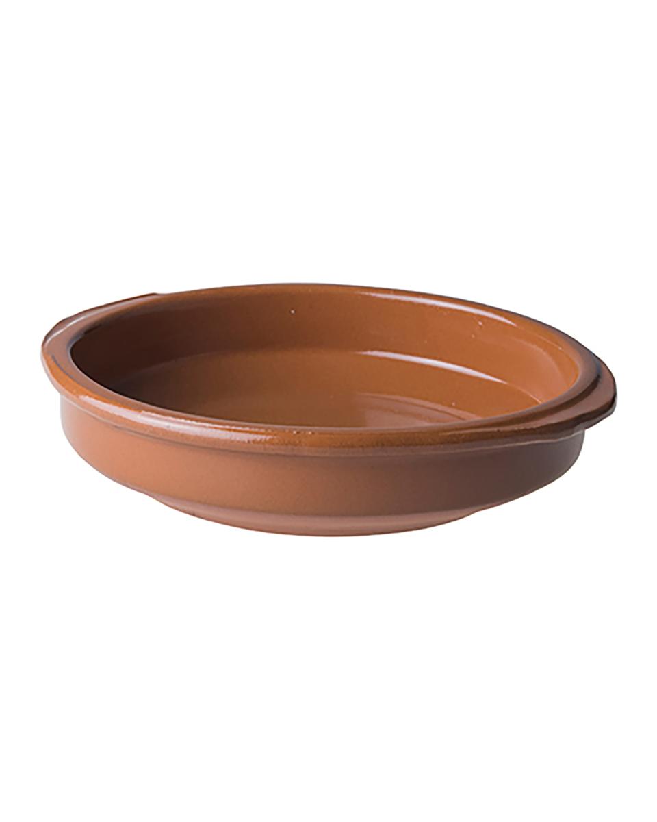 Plat À Four - Ø16 CM - 4 pièces - Marron - Tapas - Classico - 129841