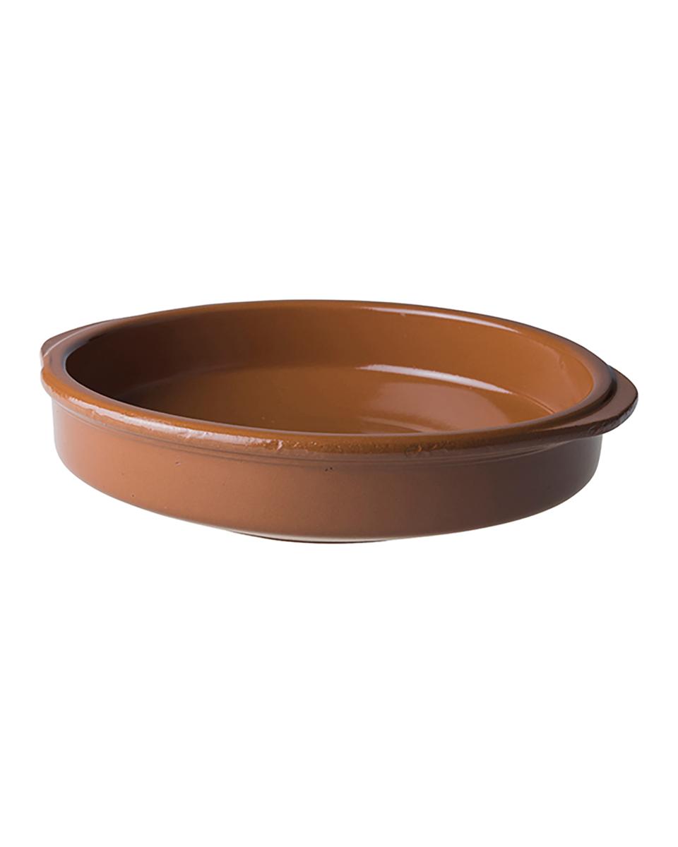 Plat à four - Ø23 CM - 10 pièces - Marron - Tapas - Classico - 129839