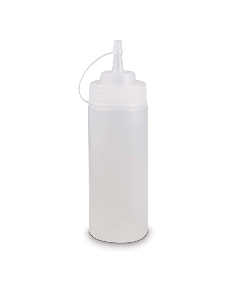 Bouteille Squeeze - 10 pièces - 0,68 Litre - Transparent / Blanc - Vogue - 517344