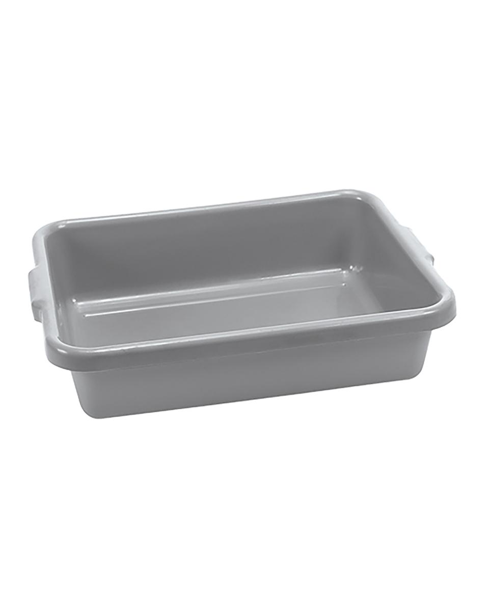 Poubelle de débarrassage - H 13 x 55 x 40 CM - 0,75 KG - Polyéthylène - Gris - 25 Litres - 305099