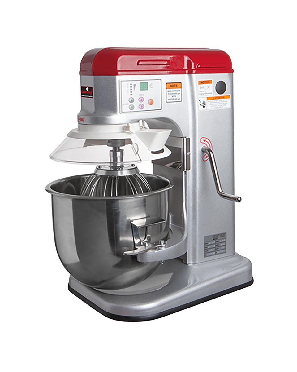 Robot de cuisine - H 54 x 36 x 45 CM - 22 KG - 220 - 240 V - 650 W - Gris - 10 Litres - Caterchef - 537001