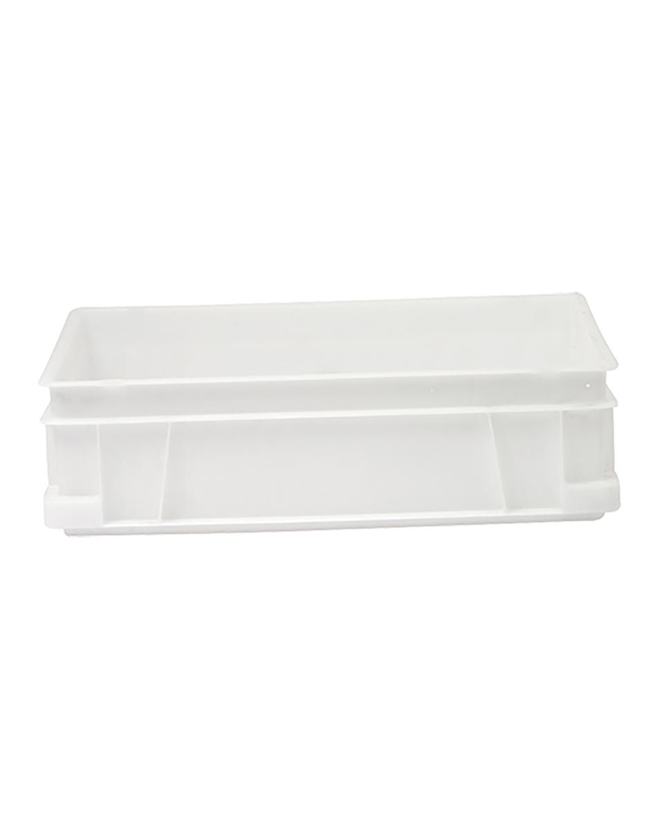 Bac gerbable - H 17 x 60 x 40 CM - 1,8 KG - Blanc - 30 Litre - Denox - 600002