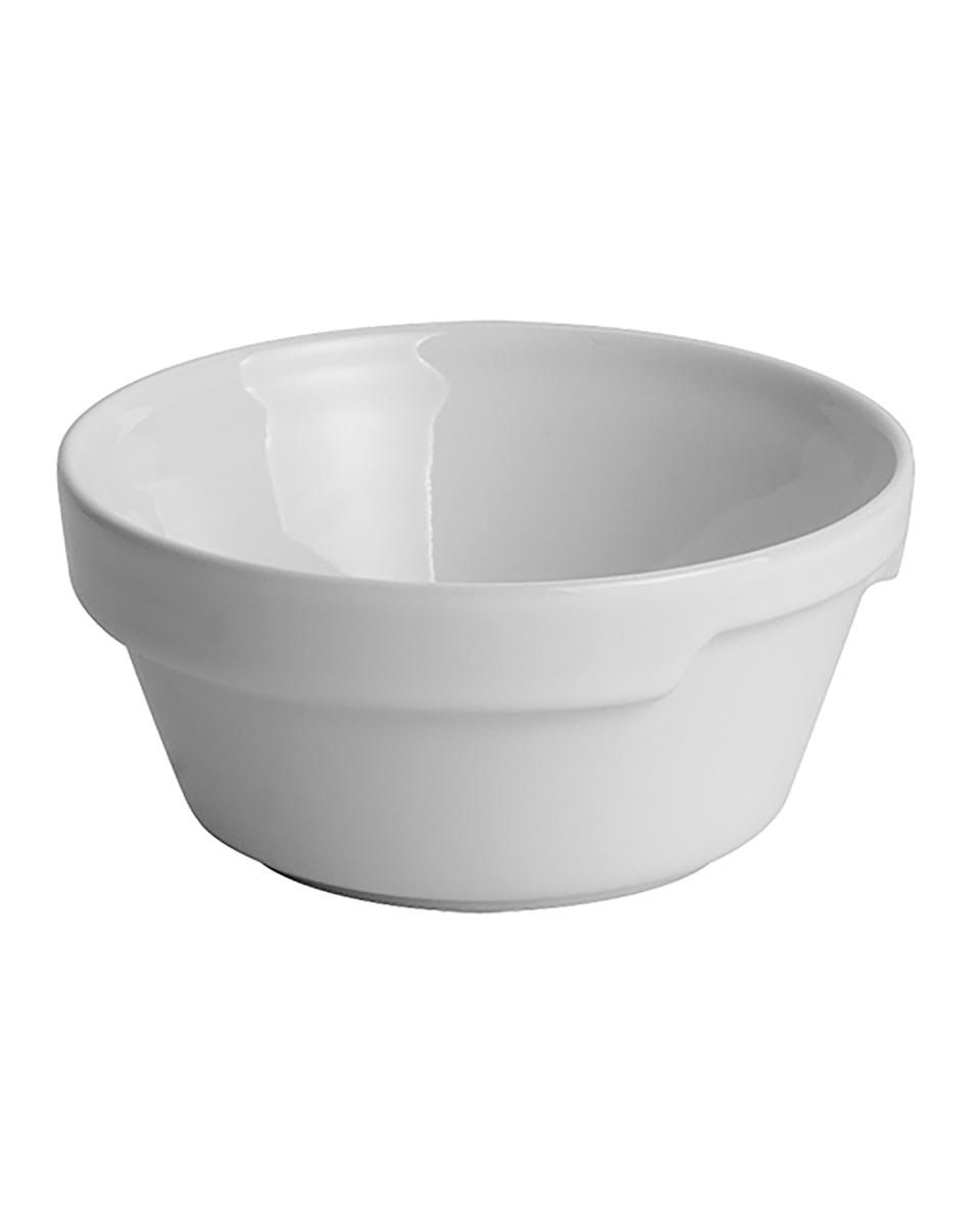 Ramequin - H 4.5 CM - 0.143 KG - Ø9.5 CM - Porcelaine - Blanc - 0.15 Litre - Revol - 735517