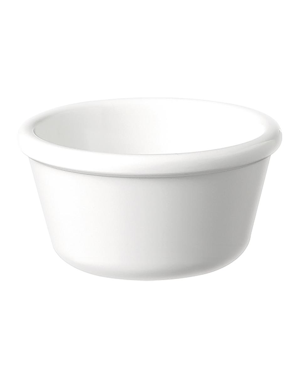 Ramequin - H 3,7 CM - 0,036 KG - Ø6 CM - Mélamine - Blanc - 0,04 Litre - 060001