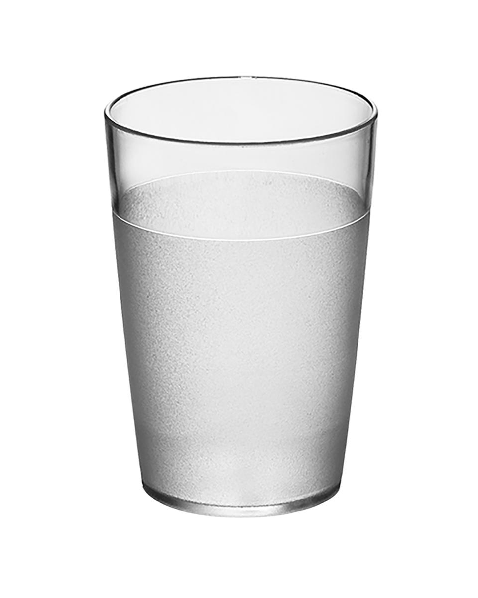 Verre à Eau - H 10,2 CM - 0,48 KG - Ø7 CM - Polycarbonate - 0,28 Litre - Roltex - 230035