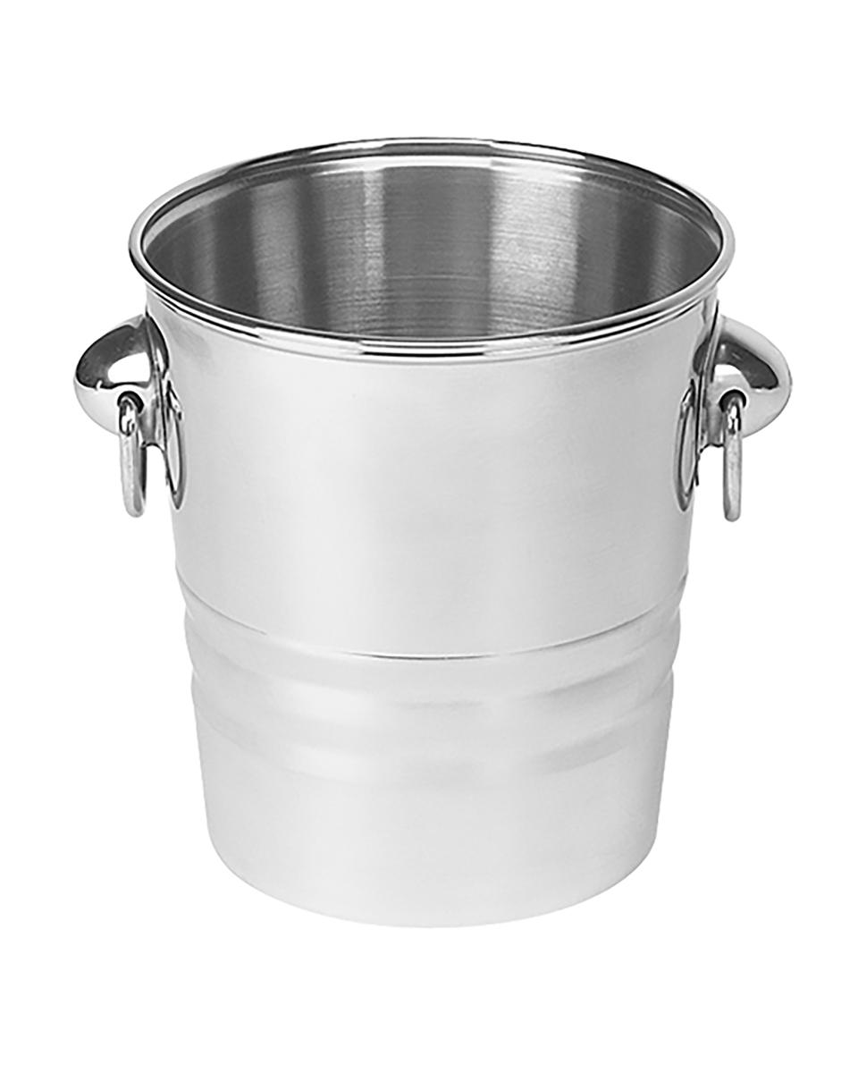 Cave à vin - H 20 CM - 0,64 KG - Ø18 CM - Inox - 966016