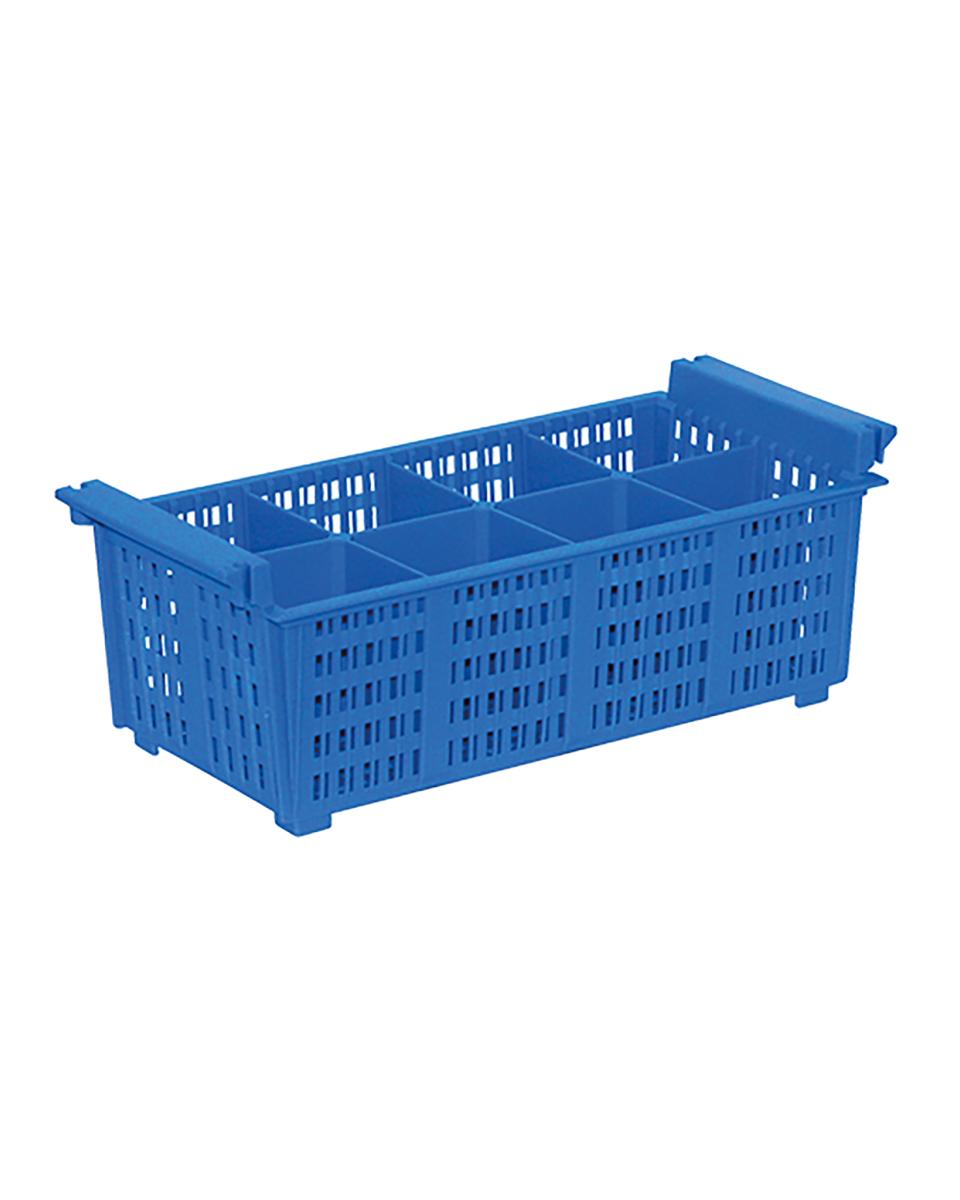 Range couverts / - H 15 x 43 x 21 CM - 0.712 KG - Polypropylène - Panier à couverts - CaterRacks - CR6000