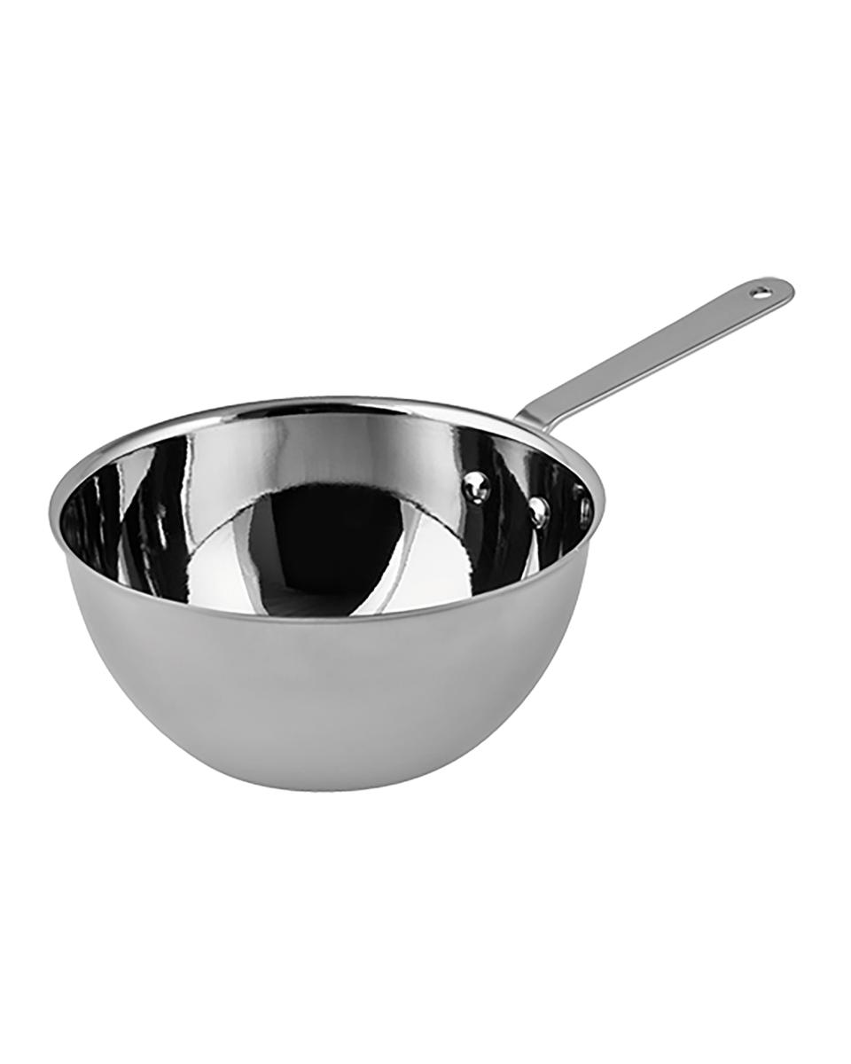 Servir Wok - H 5 CM - 0,185 KG - Ø11,5 CM - Inox - Trenton International - 125237