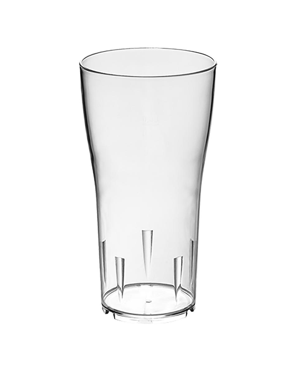 Verre Universel - H 14,4 CM - 0,05 KG - Ø7,5 CM - Polycarbonate - 0,3 Litre - Roltex - 230029