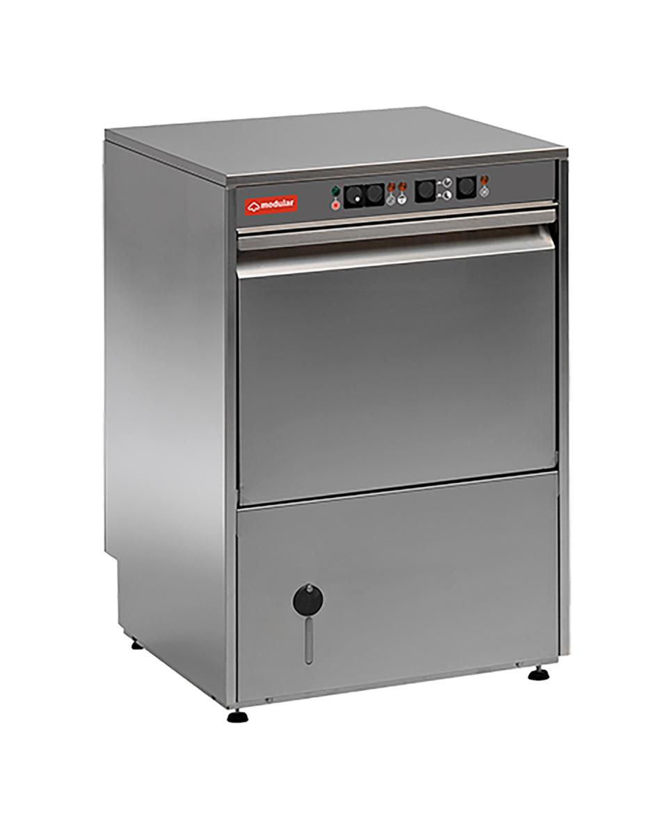 Lave-vaisselle - H 70 x 48 x 52 CM - 39 KG - 220 - 240 - Sans - Prise V - 3200 W - Inox 18/10 - Modulaire - 316540