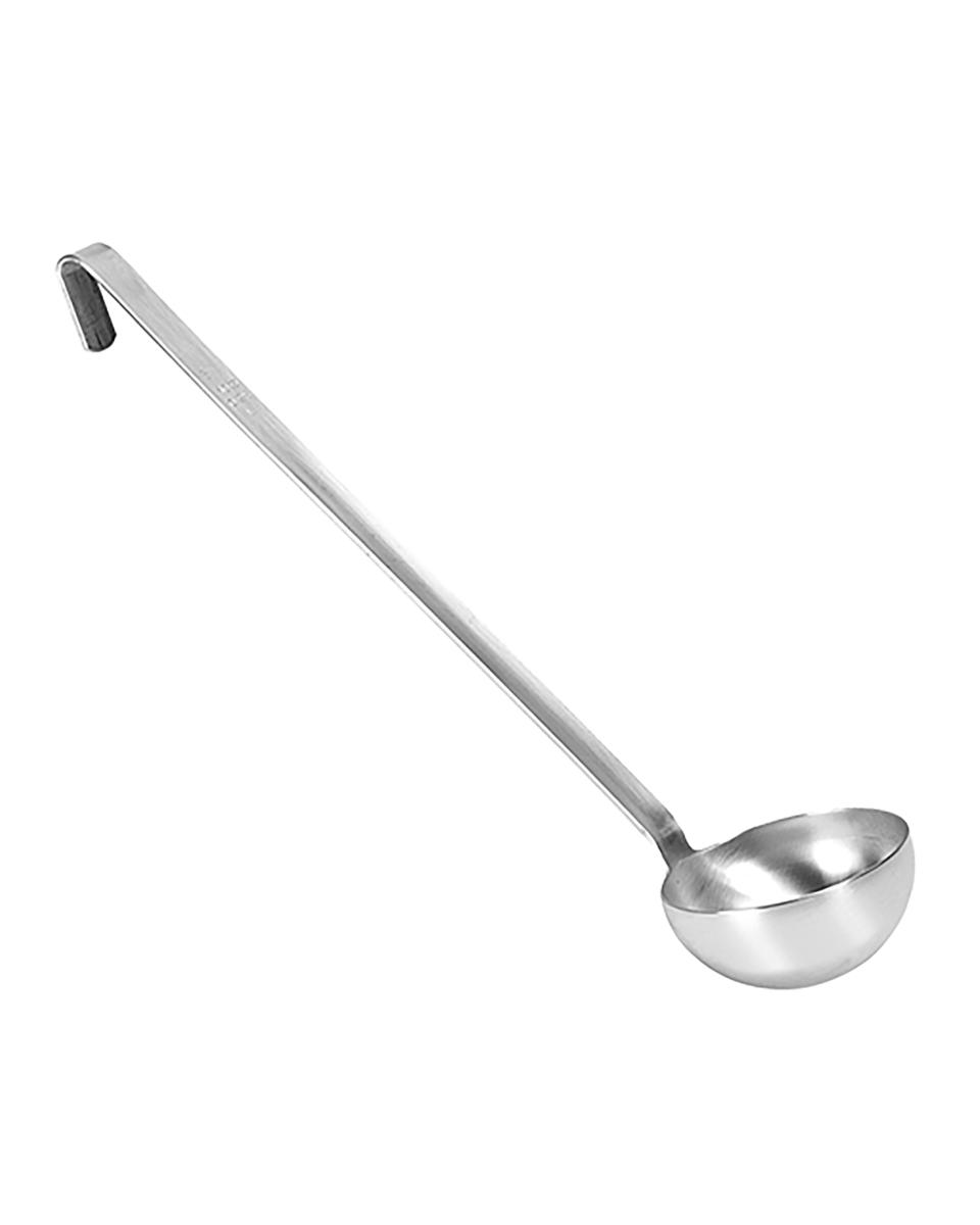 Cuillère de service - 1 025 KG - Ø18 CM - 49 CM - Inox - 1,5 Litre - 720416