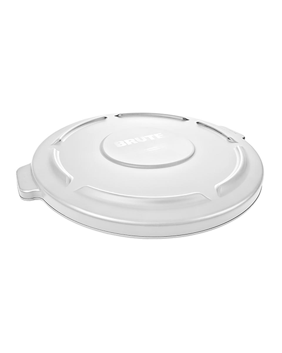 Couvercle Barquette Alimentaire - H 3,2 CM - 0,6 KG - Ø50,5 CM - Polyéthylène - Blanc - Standard - RM2619