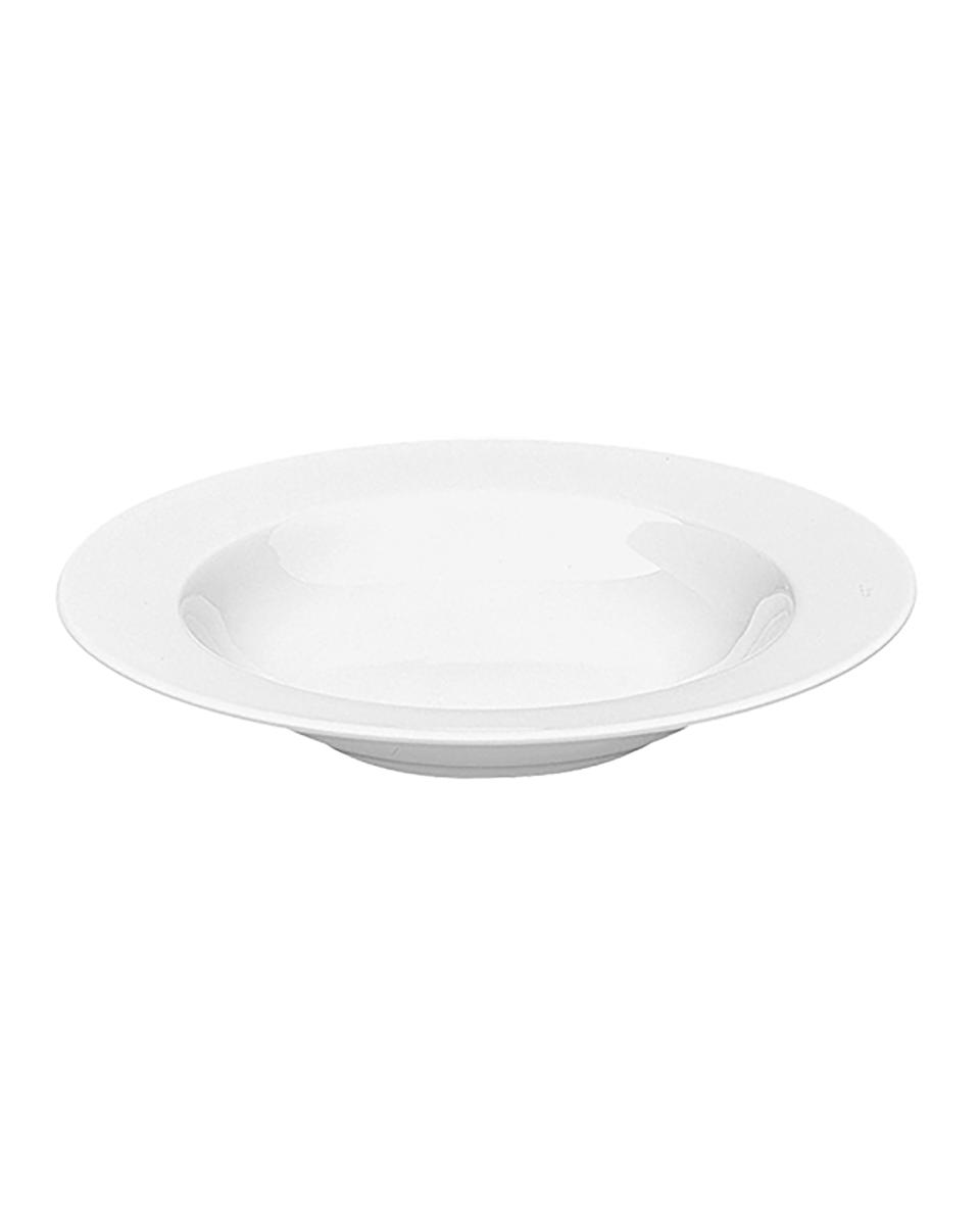 Assiette - H 3.81 CM - 0.852 KG - Ø30 CM - Porcelaine - Blanc - Revol - 735011