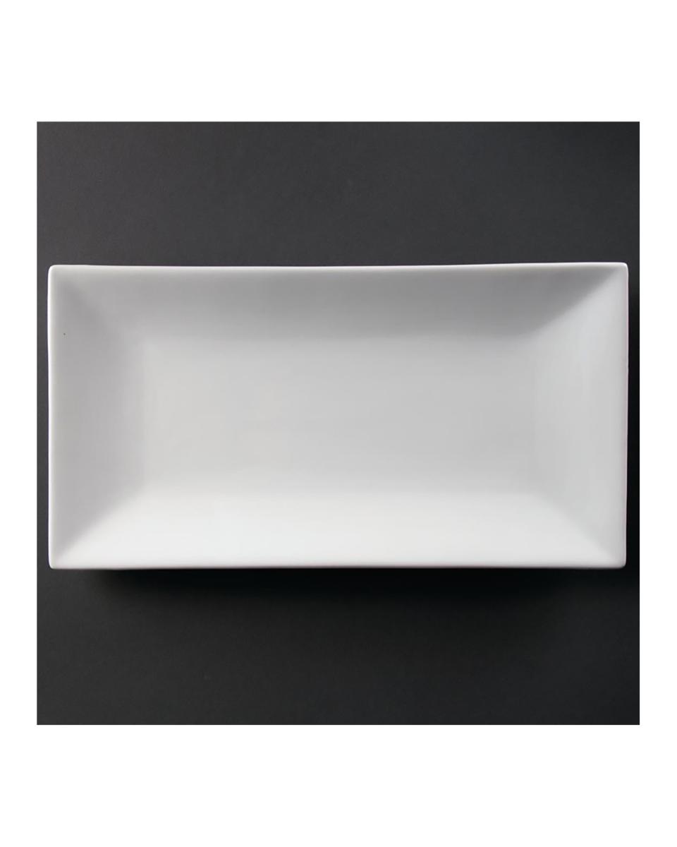 Plat de service - 38 x 20 CM - Porcelaine - Olympia - CC896