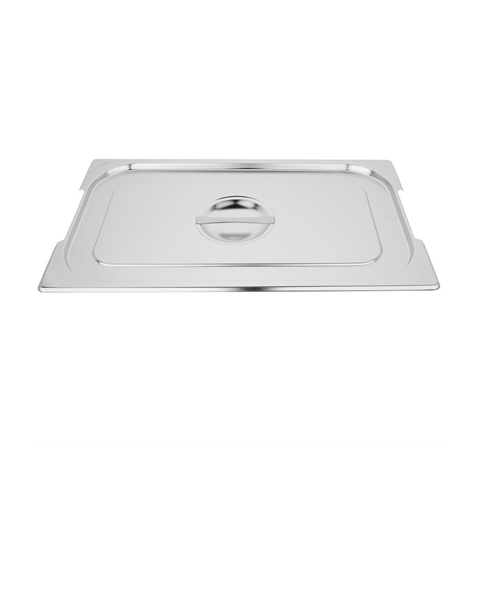 Couvercle bac gastronorme - 1/1 GN - H 3 x 53 x 32,5 CM - Inox - Vogue - CB181