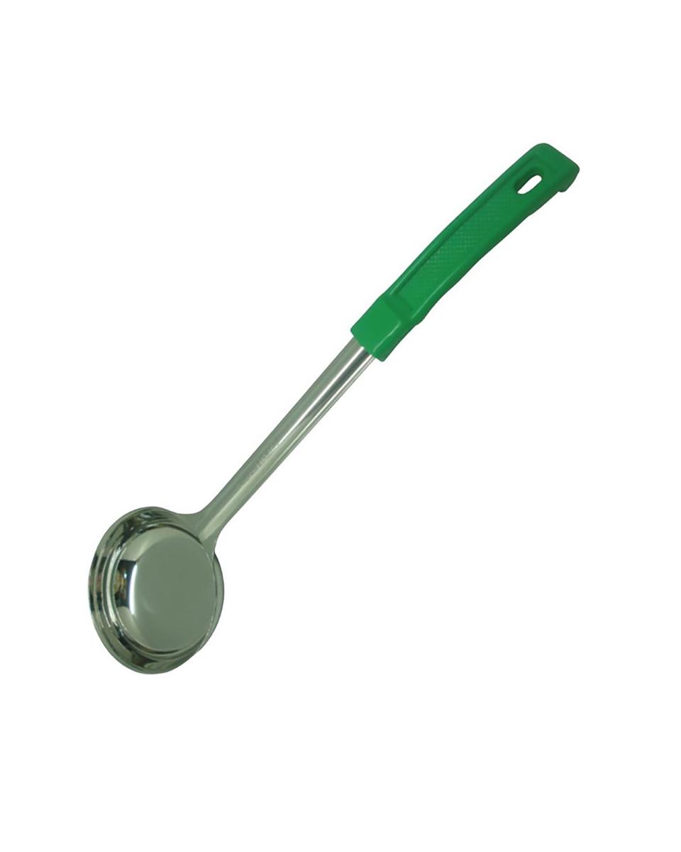 Cuillère de Service - 12 CL - Vert - 34,3 CM - Acier Inoxydable - Tablecraft - DP016