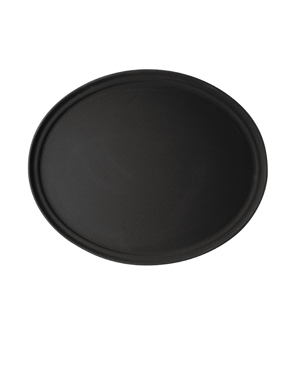 Plateau - Noir - H 3 x 68,5 x 56 CM - Fibre de Verre/Caoutchouc - Cambro - DM783