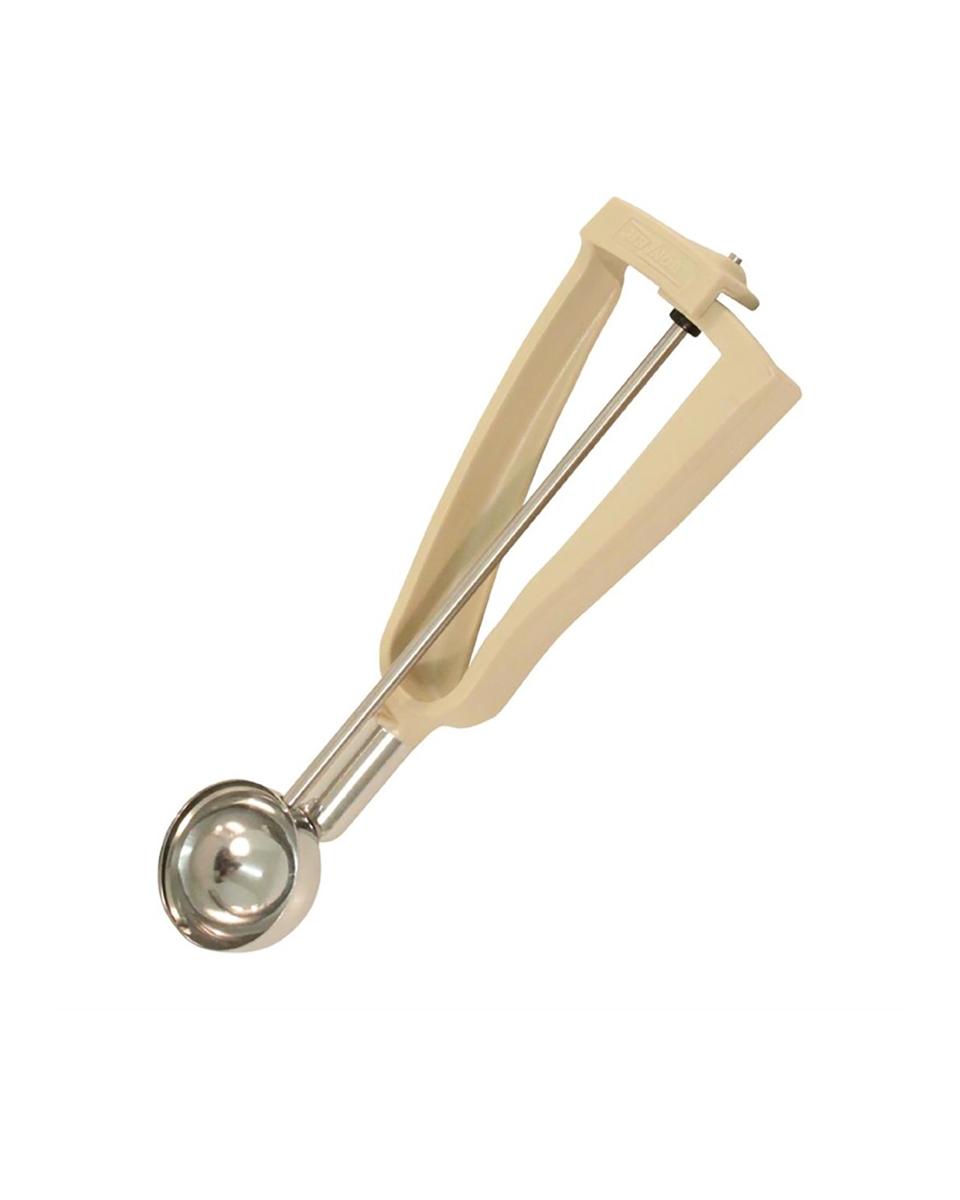 Cuillère à portion - Taille 36 - Beige - Ø 4,3 CM - Inox - Bonzer - GD588