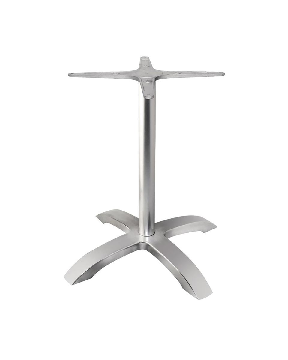 Pied de table - H 68 x 66 x 66 CM - Aluminium - Bolero - GG660