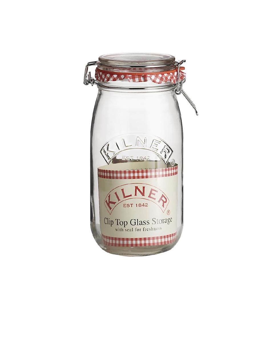 Pot Weck - 2 Litres - H 25,5 x 13,7 x 12,4 CM - Verre - Kilner - GG783