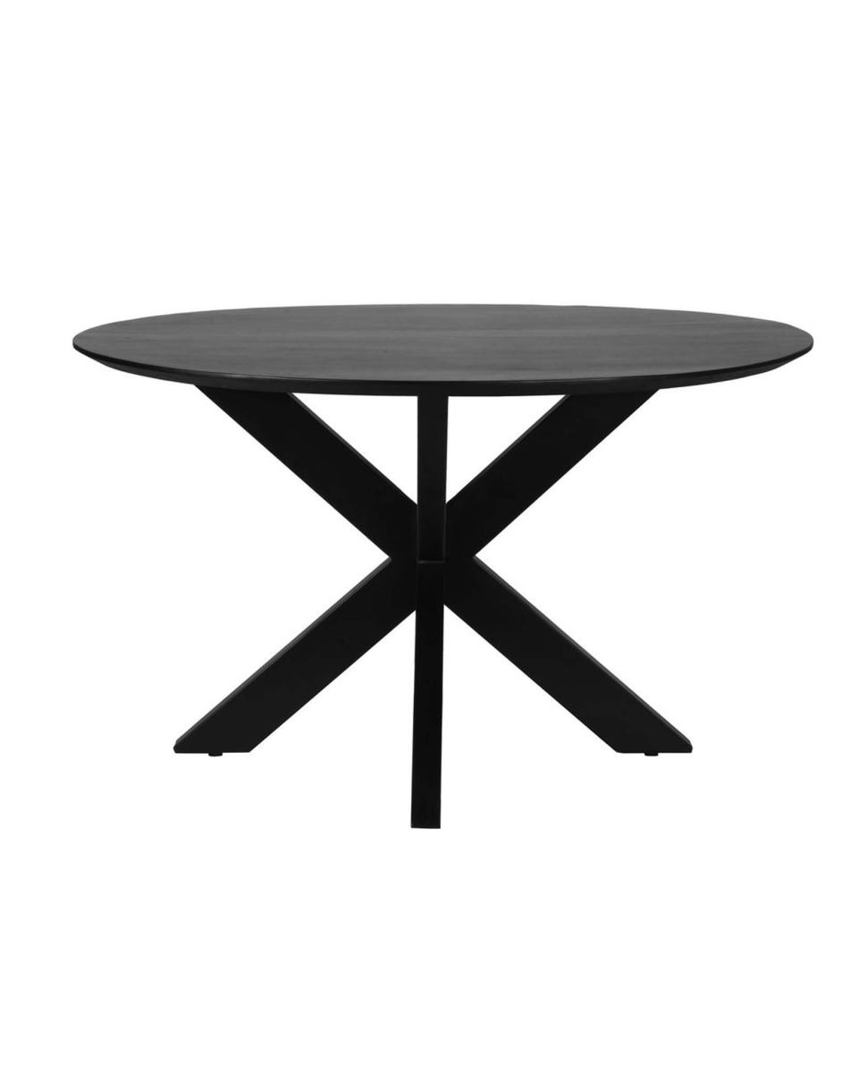 Table régulière - Zone - Ø130 CM - Mangue noire - Promoline