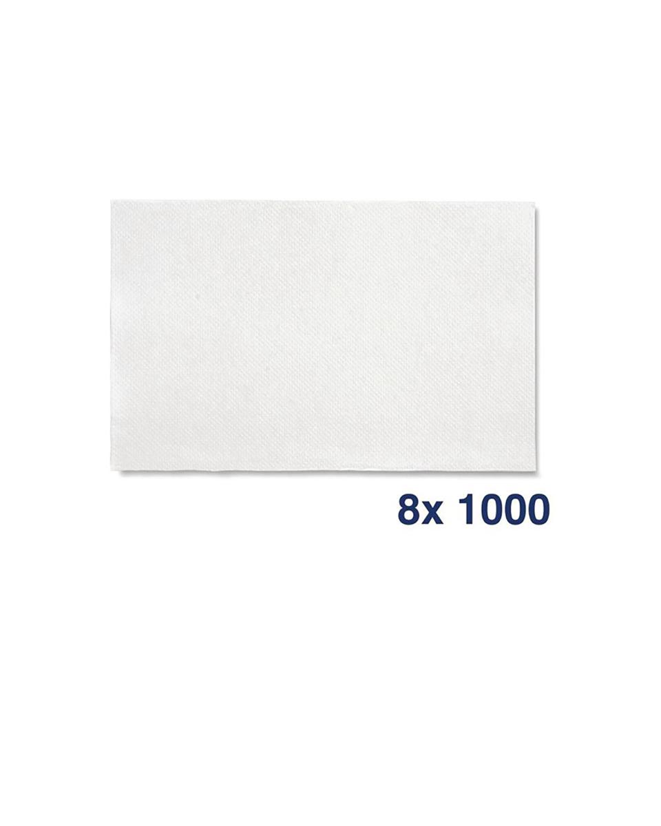 Serviettes - 8000 pièces - H 55,9 x 40,4 x 35,3 CM - Papier - Tork - DB466