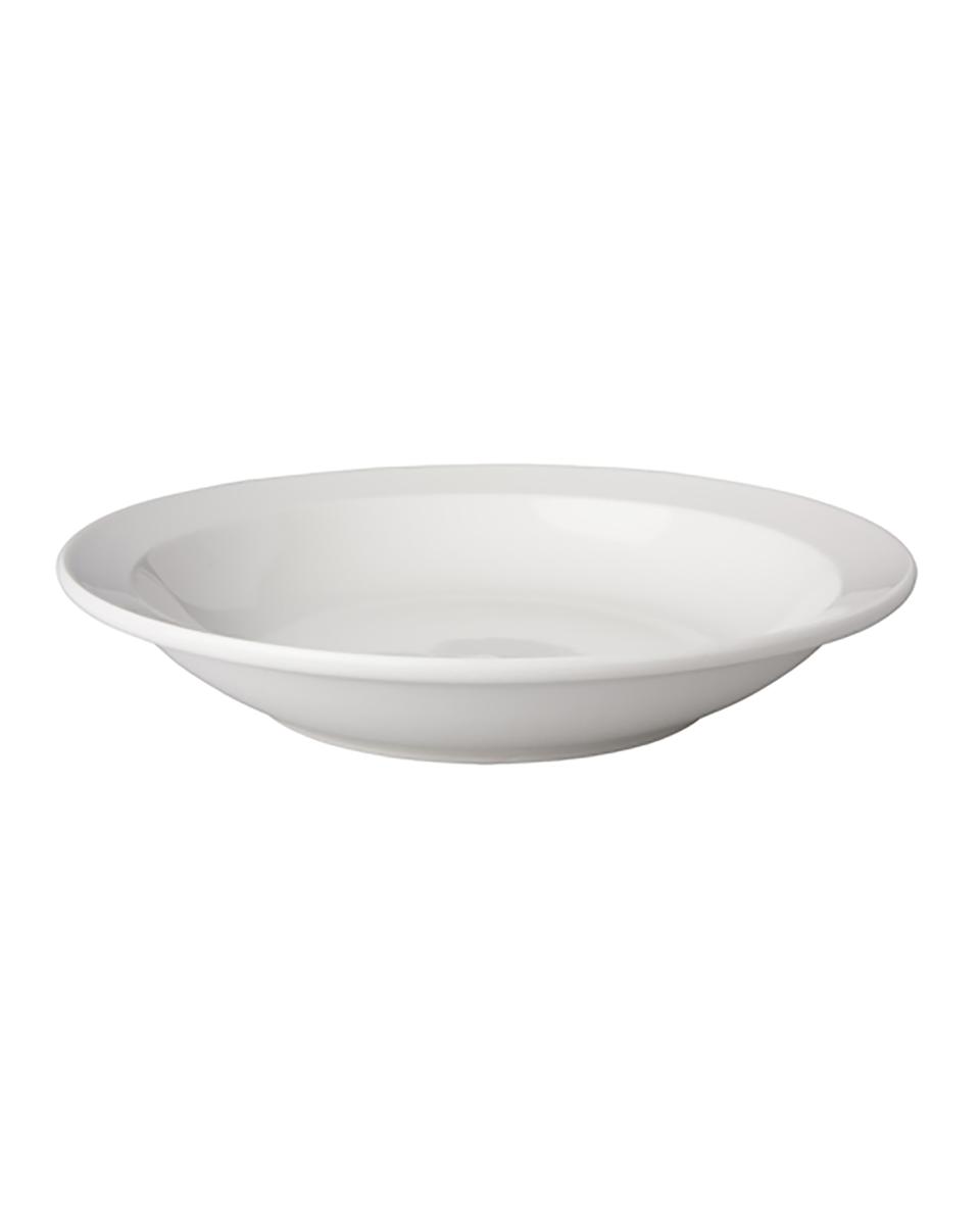 Assiette creuse - Ø21,5 CM - Blanc - 6 pièces - Mammoet - Budgetline - 508089