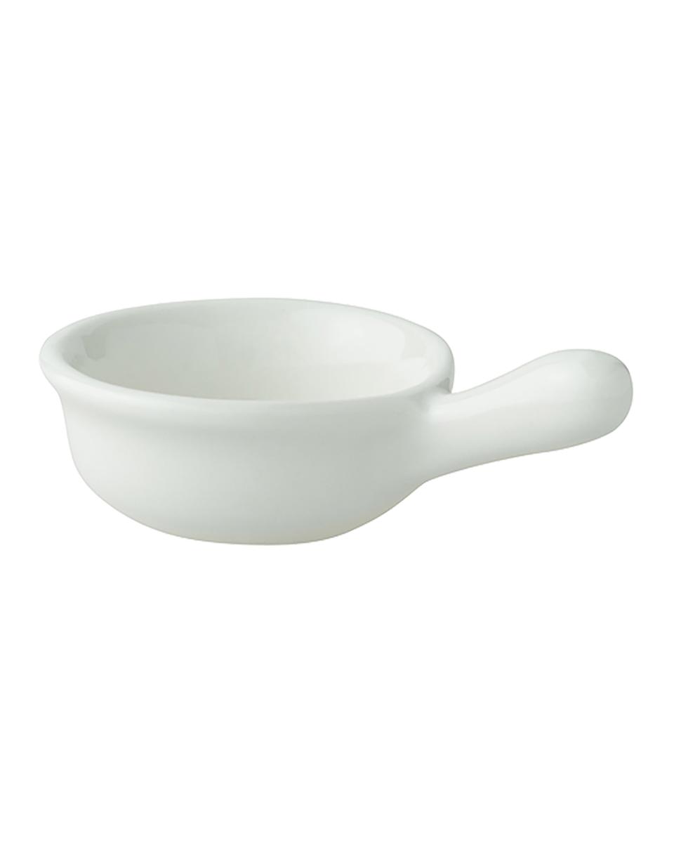 Plat - Ø6 CM - Porcelaine - 24 pièces - Palmer - Ivoire Fantaisie - 126986