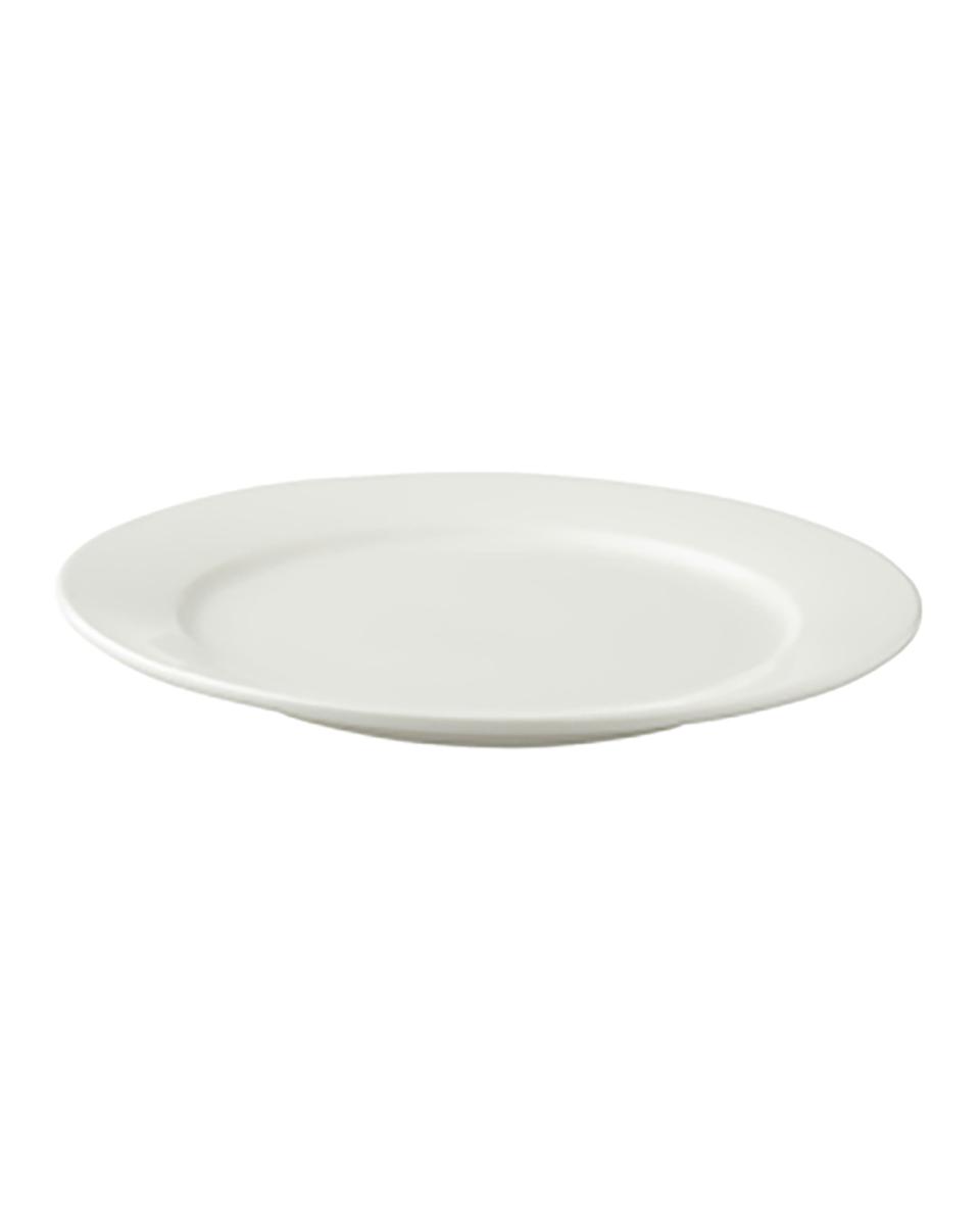 Assiette - Ø22,5 CM - 6 pièces - Blanc - Palmer - Ivoire Royal - 126944